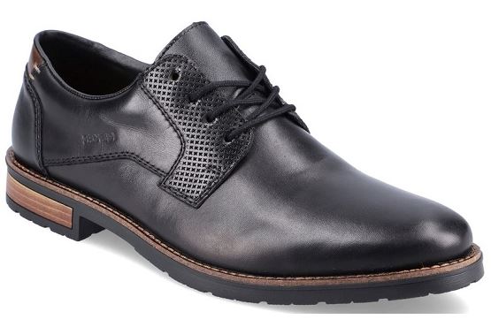 Rieker derbies lacets 14601.00 nero cuir noir5518001_1