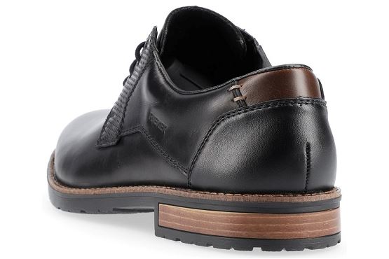 Rieker derbies lacets 14601.00 nero cuir noir5518001_4