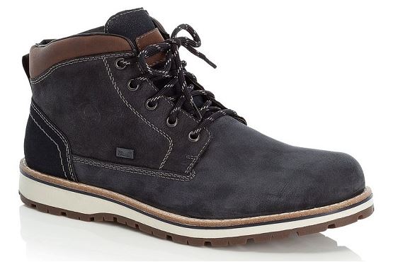 Rieker bottines boots f8410.16 nubuck marine5518701_1