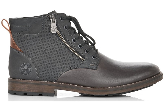Rieker bottines boots f5521.15 cuir noir5519301_3