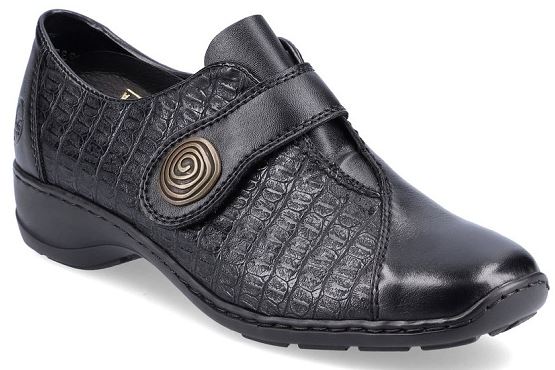 Rieker velcro 58370.00 cuir noir5519501_1