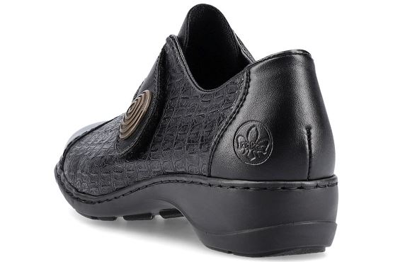 Rieker velcro 58370.00 cuir noir5519501_4