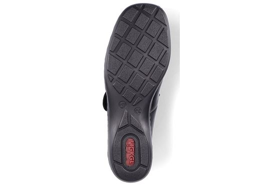 Rieker velcro 58370.00 cuir noir5519501_5