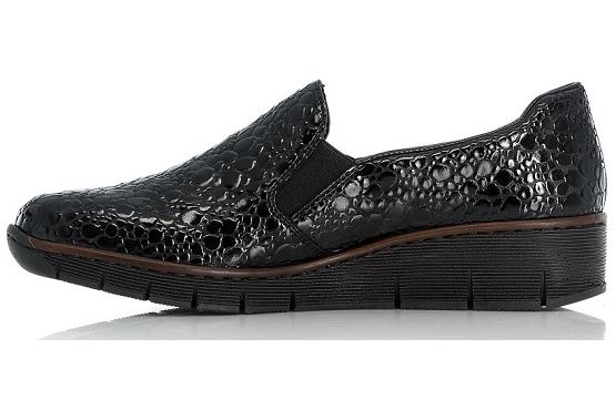 Rieker mocassins 53766.45 cuir noir5520101_2
