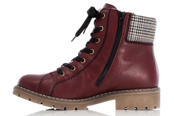 Rieker boots bottine y9141.35 rouge5522601_2