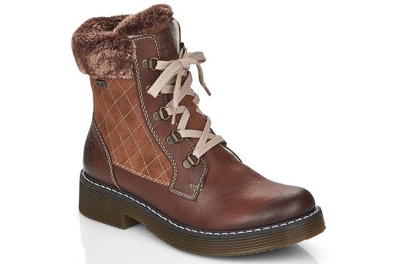 Rieker boots bottine 70025.24 marron5522701_1