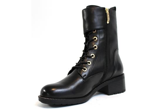 Regarde le ciel boots bottine emily.f21.14 cuir noir5528001_3