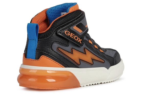 Geox baskets sneakers j169yb noir5530601_4