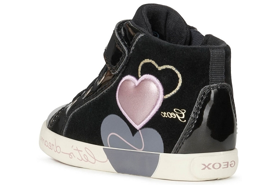 Geox baskets sneakers b16d5b cuir noir5532301_4
