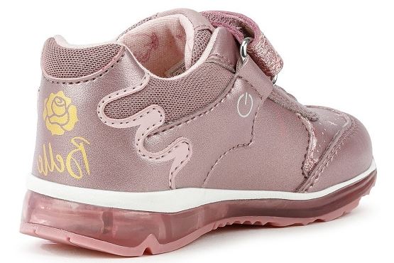 Geox baskets sneakers b1685b cuir rose5532501_3