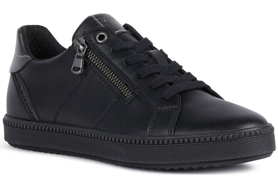 Geox baskets sneakers d166hc vegan noir5532801_1