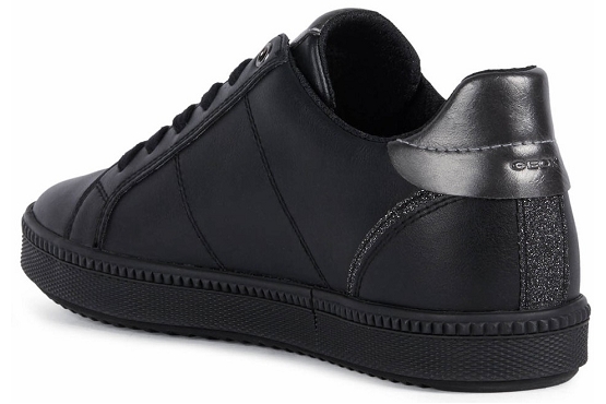 Geox baskets sneakers d166hc vegan noir5532801_3