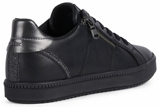 Geox baskets sneakers d166hc vegan noir5532801_4