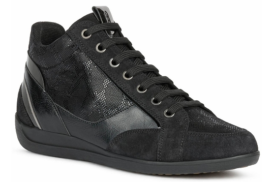 Geox baskets sneakers d1668a noir5533201_1