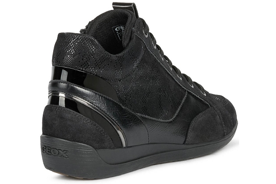 Geox baskets sneakers d1668a noir5533201_4