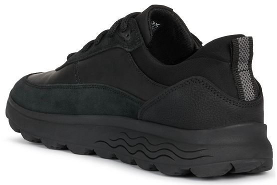 Geox baskets sneakers u16bye cuir noir5534601_3