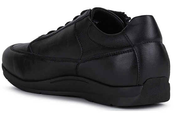Geox baskets sneakers u167va cuir noir5534801_3