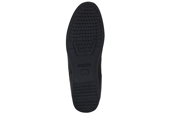 Geox baskets sneakers u167va cuir noir5534801_5