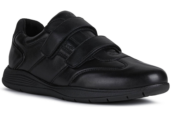 Geox baskets sneakers u16bxe cuir noir5534901_1