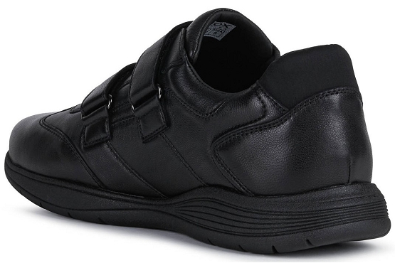 Geox baskets sneakers u16bxe cuir noir5534901_3