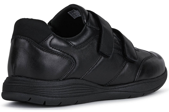 Geox baskets sneakers u16bxe cuir noir5534901_4