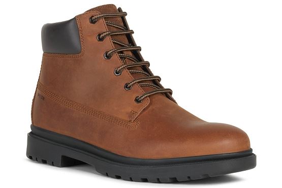 Geox bottines boots u16ddf cuir camel5535001_1