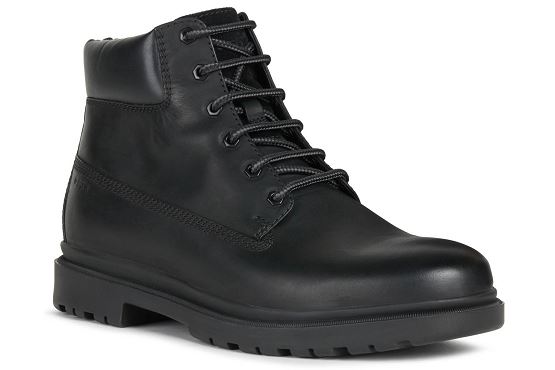 Geox bottines boots u16ddf cuir noir5535101_1