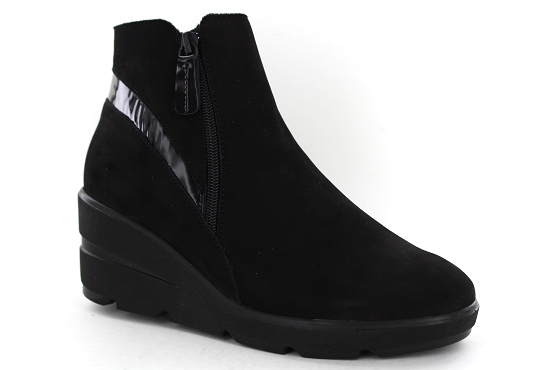 Four inexistant boots bottine emmy nubuck noir5536301_1