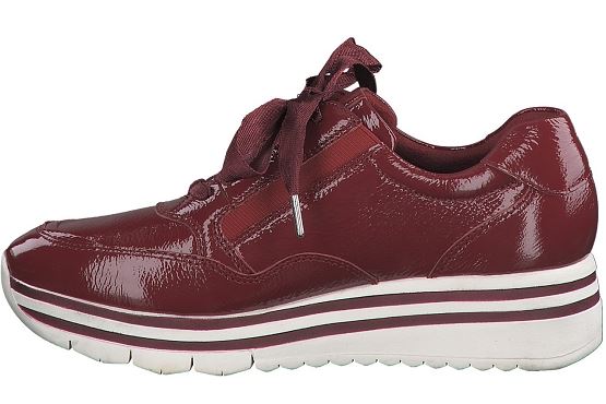 Tamaris baskets sneakers 23707.27 539 vernis rouge5537801_3
