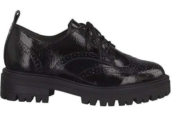 Tamaris derbies lacets 23768.27 018 cuir noir5538501_2