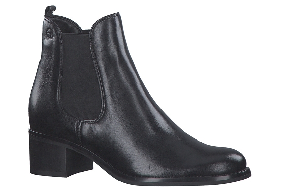 Tamaris boots bottine 25040.27 cuir noir5538701_1