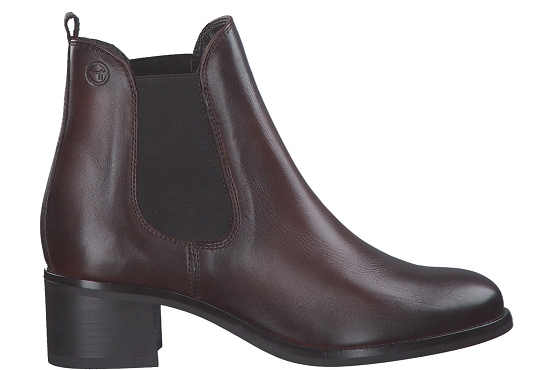 Tamaris boots bottine 25040.27 cuir marron5538801_2