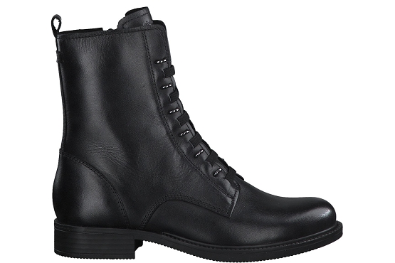 Tamaris boots bottine 25101.27 001 cuir noir5538901_2