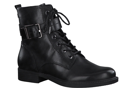 Tamaris boots bottine 25217.27 cuir noir5539101_1