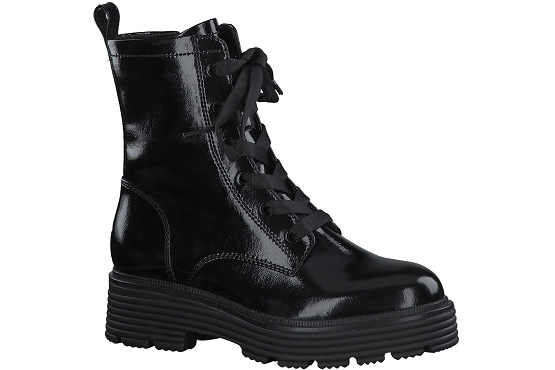 Tamaris boots bottine 25226.27 018 vernis noir5539201_1
