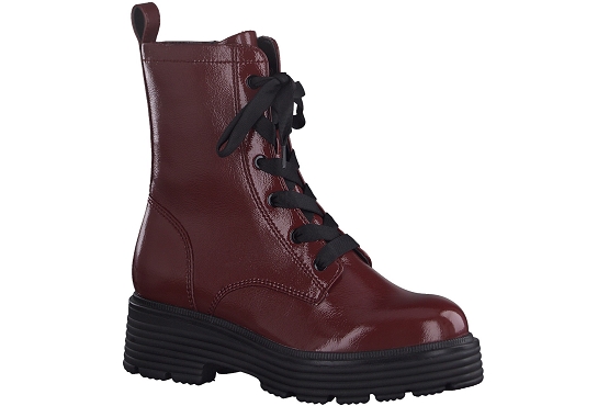 Tamaris boots bottine 25226.27 560 vernis rouge5539401_1