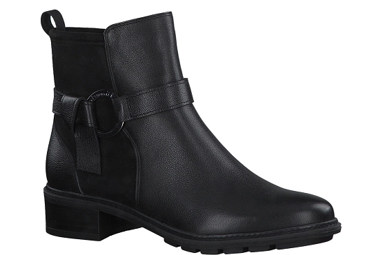 Tamaris boots bottine 25327.27.001 cuir noir5540601_1