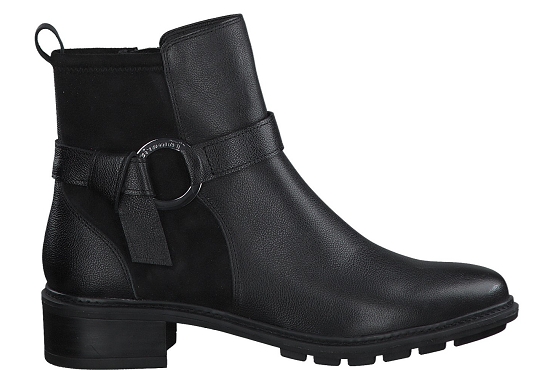Tamaris boots bottine 25327.27.001 cuir noir5540601_2