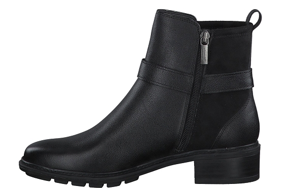 Tamaris boots bottine 25327.27.001 cuir noir5540601_3