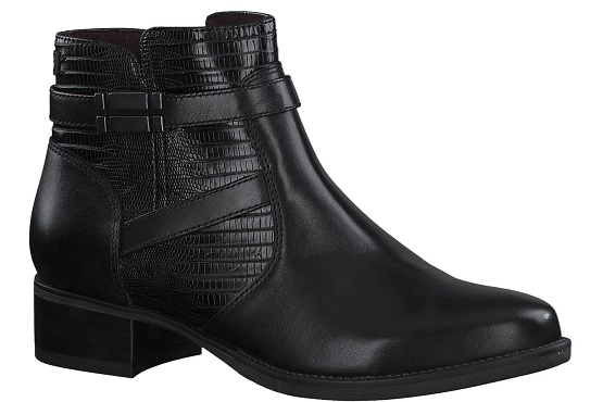 Tamaris boots bottine 25373.27.021 cuir noir5541001_1