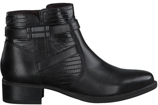 Tamaris boots bottine 25373.27.021 cuir noir5541001_2