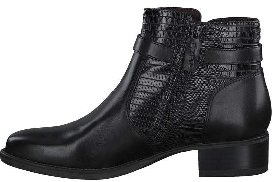 Tamaris boots bottine 25373.27.021 cuir noir5541001_3