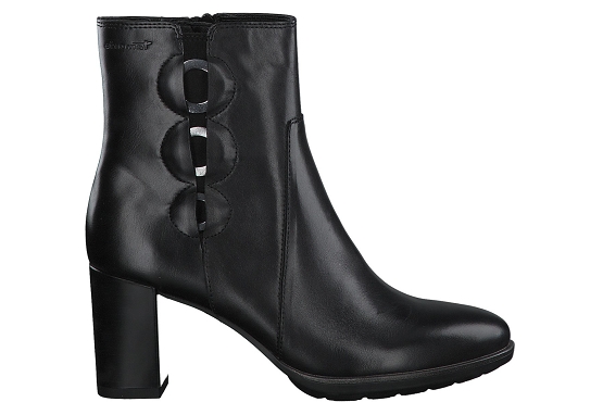 Tamaris boots bottine 25389.27.001 cuir noir5541201_2
