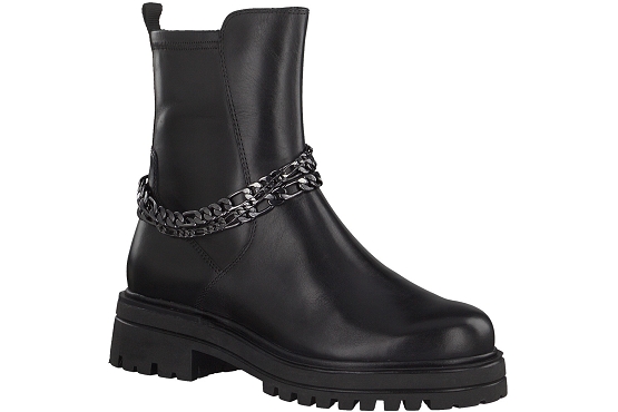 Tamaris boots bottine 25434.27.001 cuir noir5541501_1