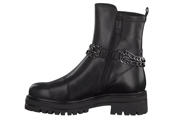 Tamaris boots bottine 25434.27.001 cuir noir5541501_3