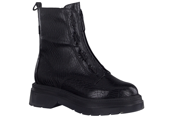 Tamaris boots bottine 25437.27.006 struct noir5541601_1