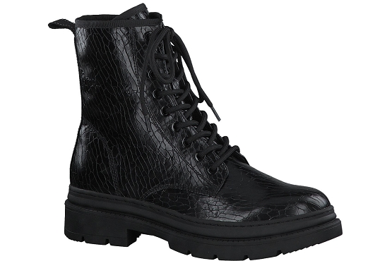 Tamaris boots bottine 25864.27.006 struct noir5542501_1