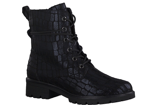 Tamaris boots bottine 25880.27.006 struct noir5542601_1