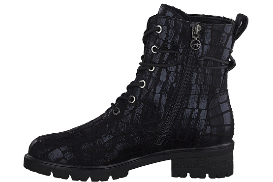 Tamaris boots bottine 25880.27.006 struct noir5542601_3