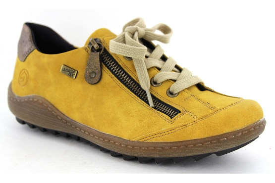 Remonte baskets sneakers r1402.69 cuir jaune5544901_1